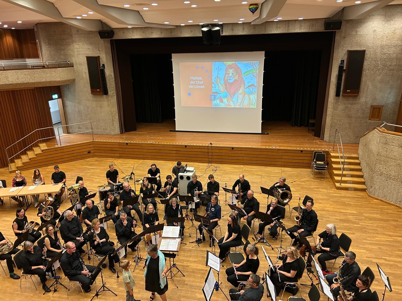 Familienkonzert im PZ mit der Rheinisch-Bergischen-Bläserphilharmonie