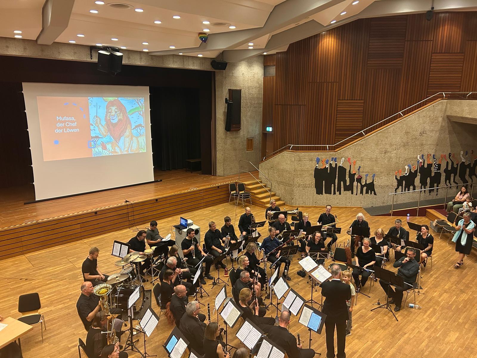 Familienkonzert im PZ mit der Rheinisch-Bergischen-Bläserphilharmonie